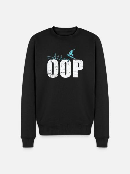 Alley Oop Surf - Pull Premium bio Homme - noir