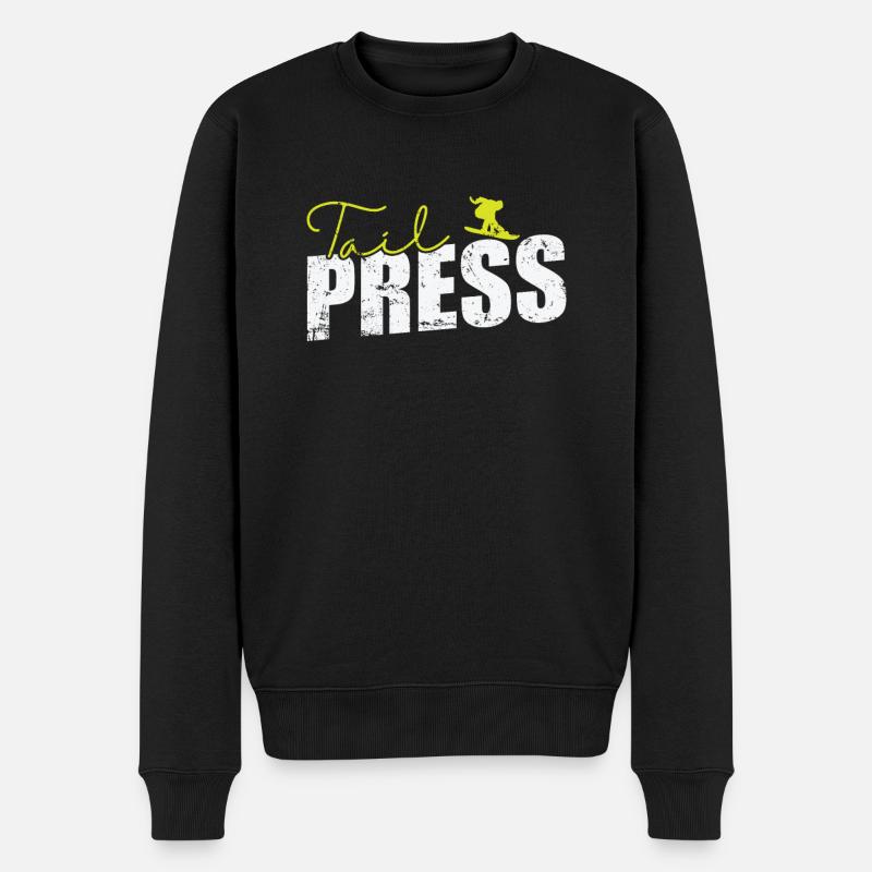 Tail Press Snowboard - Pull Premium bio Homme - noir