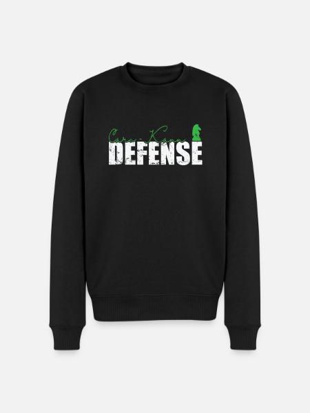 Caro-Kann Defense Chess - Men's Premium Organic Jumper - black