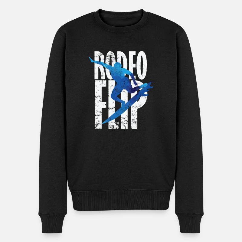 Rodéo Flip Surf - Pull Premium bio Homme - noir