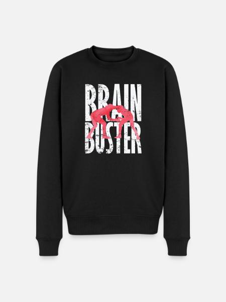 Brain Buster Lutte professionnelle - Pull Premium bio Homme - noir