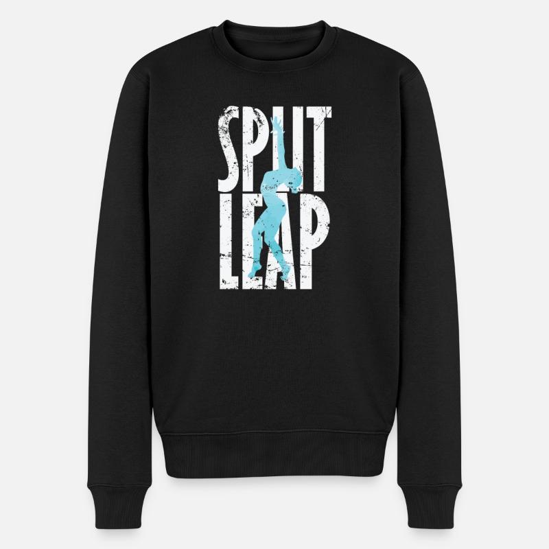 Split Leap Ballet - Pull Premium bio Homme - noir