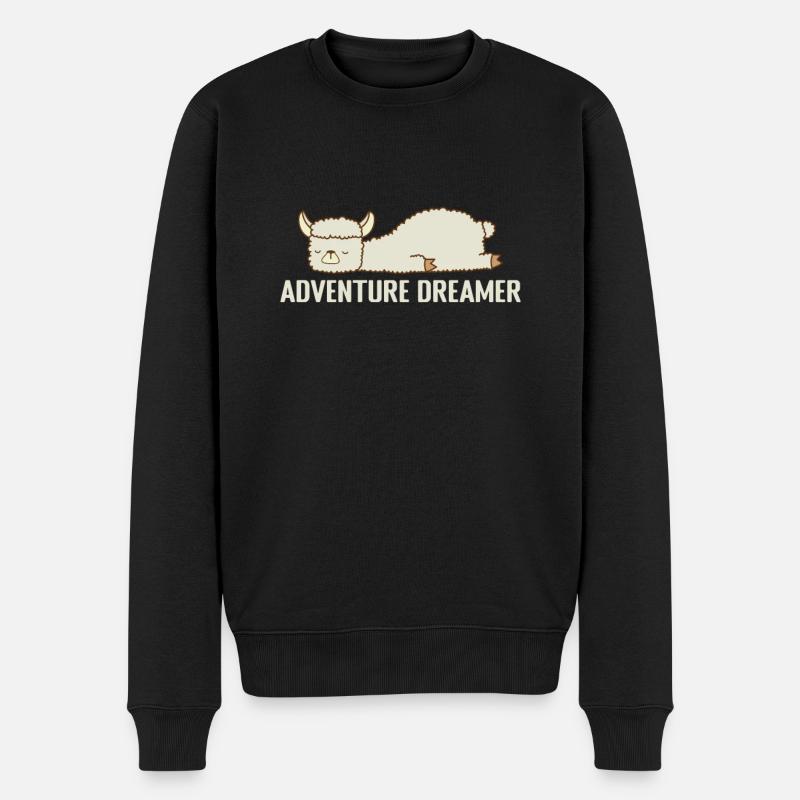 Pyjama Adventure Dreamer Pyjamas - Pull Premium bio Homme - noir