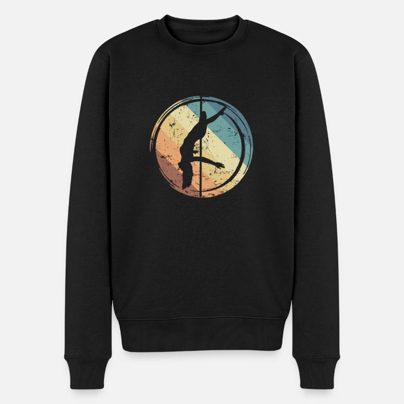Pole Dance Sport Gracieux - Pull Premium bio Homme - noir