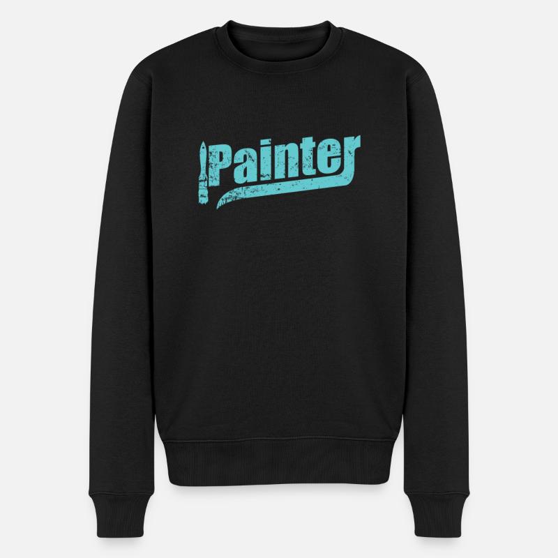 Painter Painter Occupation - Men's Premium Organic Jumper - black