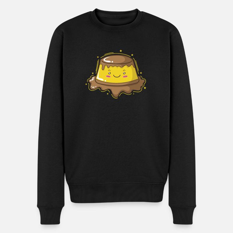 Pudding Délices Dessert - Pull Premium bio Homme - noir