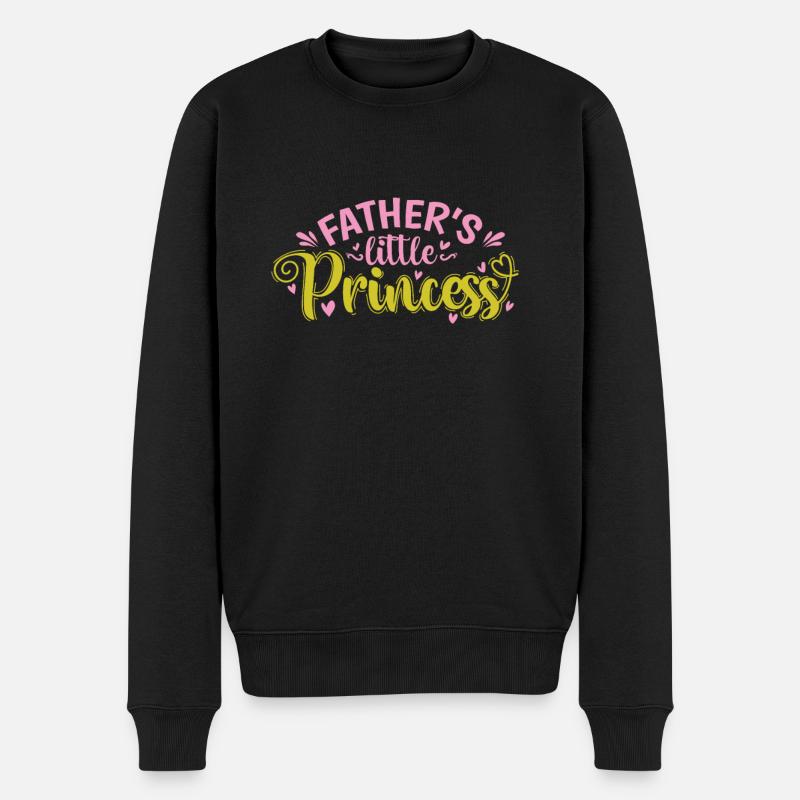 La petite princesse de papa - Pull Premium bio Homme - noir