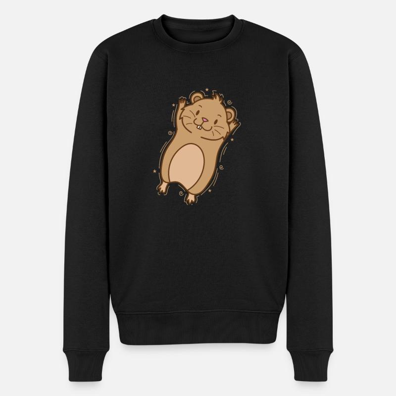 Lemming réjouit le rongeur - Pull Premium bio Homme - noir