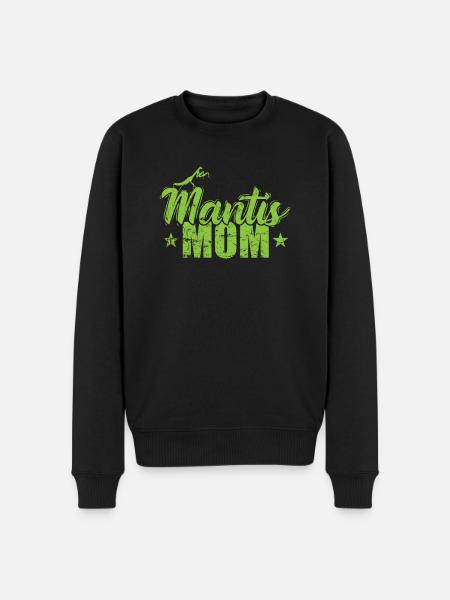 Mantis Mom - Men's Premium Organic Jumper - black