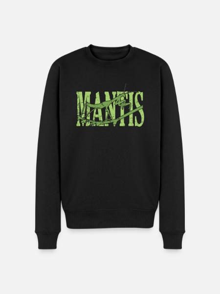 Mantis Insect - Men's Premium Organic Jumper - black