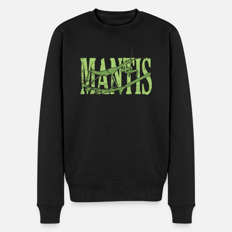 Insecte mante - Pull Premium bio Homme - noir