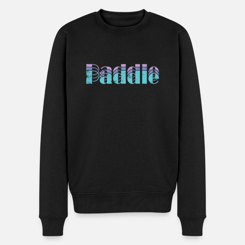Paddle Tennis Hobby Sport - Pull Premium bio Homme - noir
