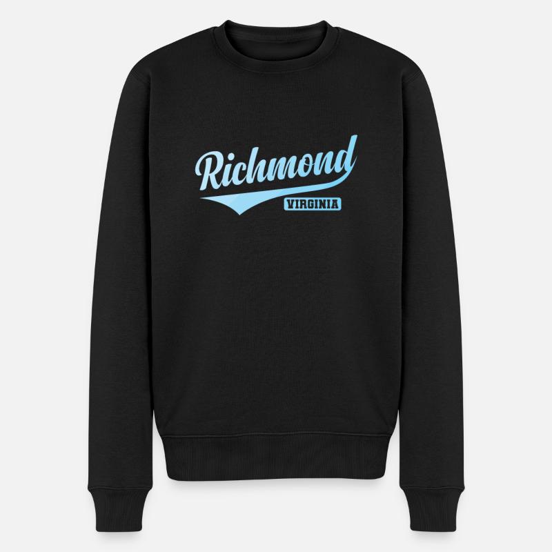 Richmond, une ville de Virginie - Pull Premium bio Homme - noir