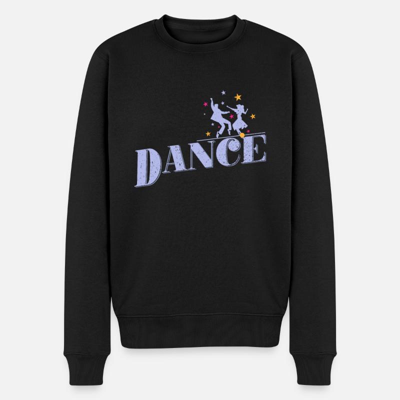Couple de danse « Danse » - Pull Premium bio Homme - noir