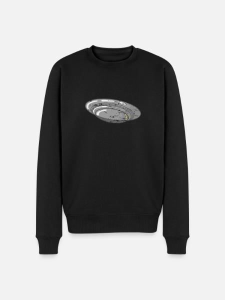 Safe trough for search - Men's Premium Organic Jumper - black