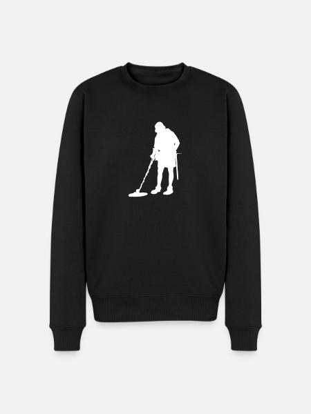 Probe Finder - Men's Premium Organic Jumper - black