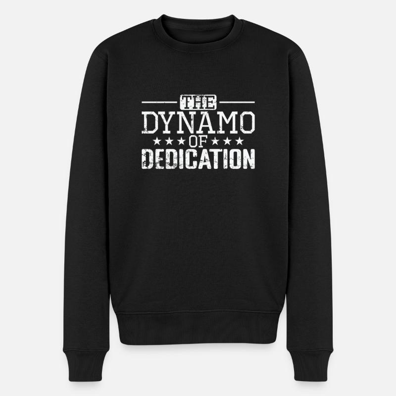 Le Dyn du dévouement - Pull Premium bio Homme - noir