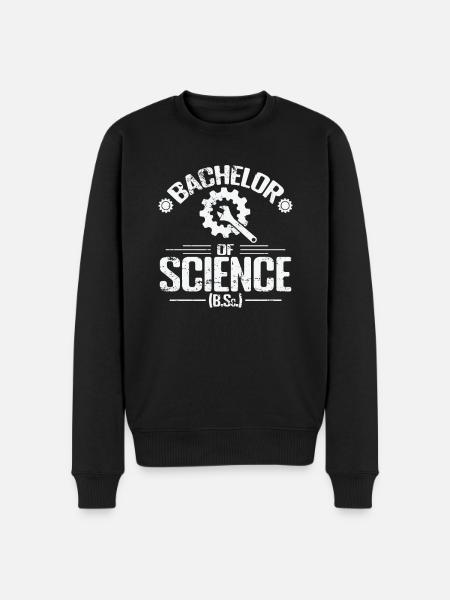 Baccalauréat en sciences Études scientifiques - Pull Premium bio Homme - noir