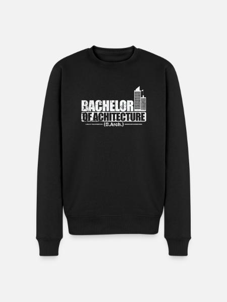 Bachelor of Architecture Baukunst - Men's Premium Organic Jumper - black