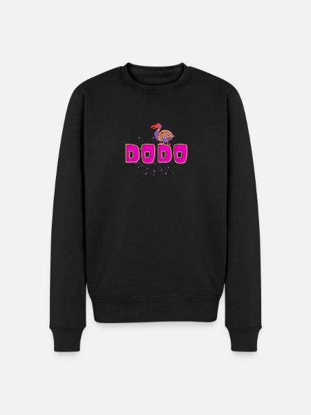 Pink Dodo - Men's Premium Organic Jumper - black