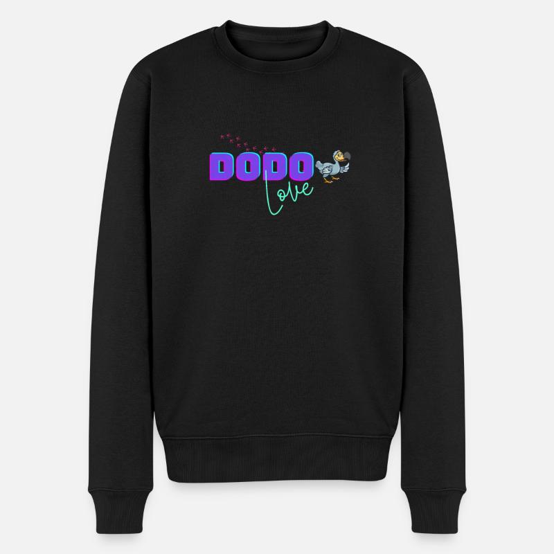Dodo Love Bird - Pull Premium bio Homme - noir