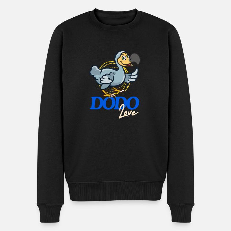 amical Dodo Love - Pull Premium bio Homme - noir