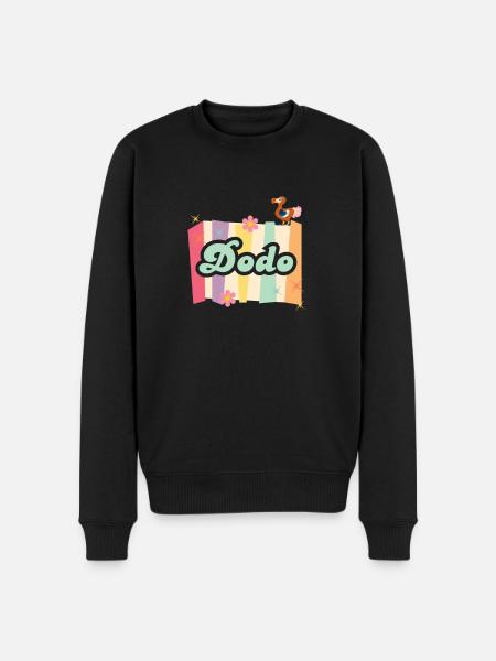 playful dodo - Men's Premium Organic Jumper - black