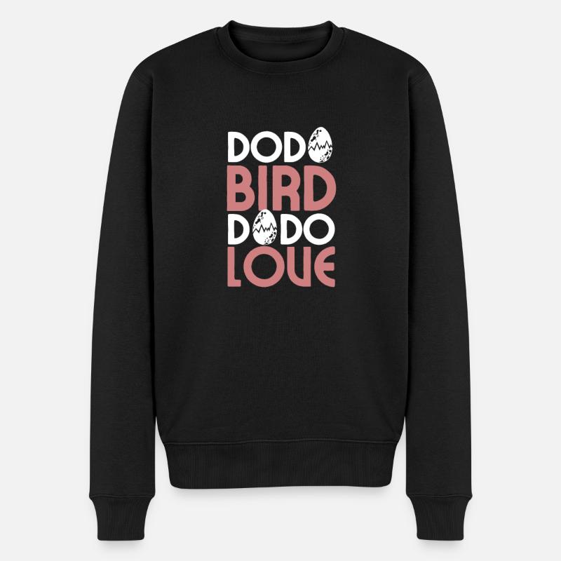 Dodo Oiseau Dodo Amour - Pull Premium bio Homme - noir