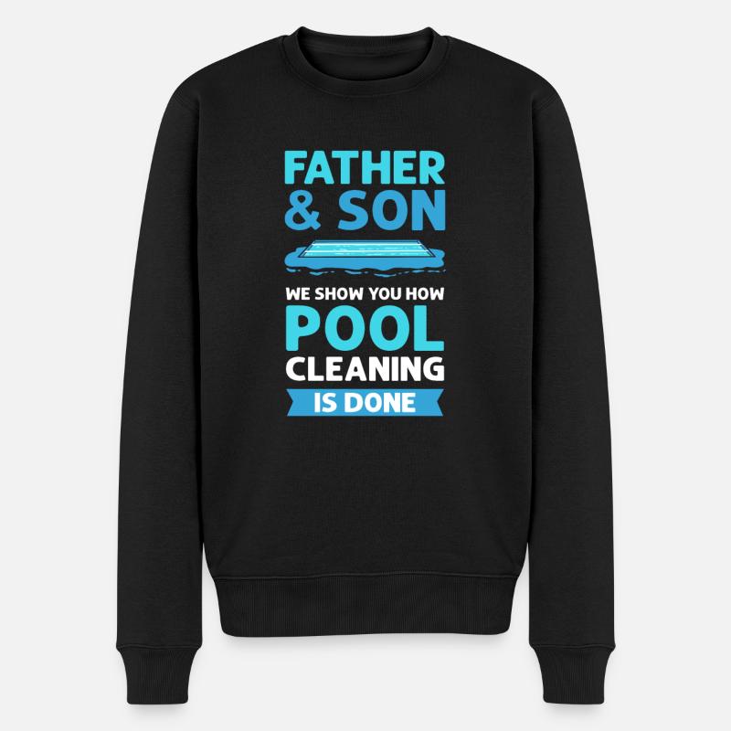 Père - Pull Premium bio Homme - noir