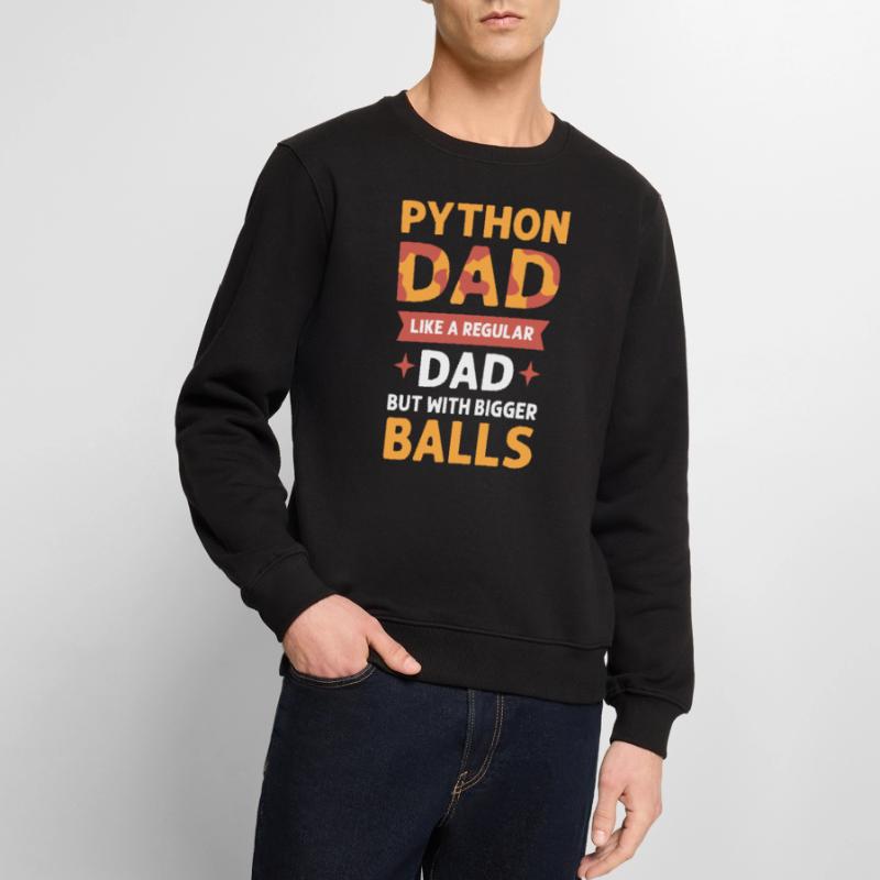 Python père. Herpetologists. Roi Python Pull Premium bio Homme