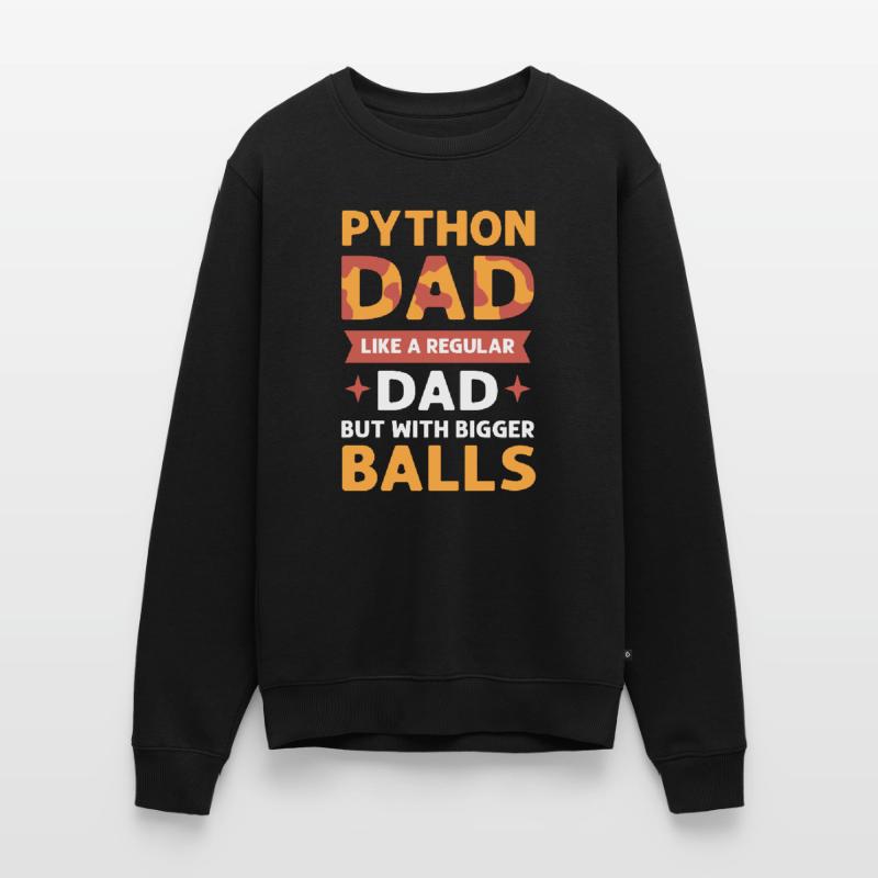 Python père. Herpetologists. Roi Python Pull Premium bio Homme