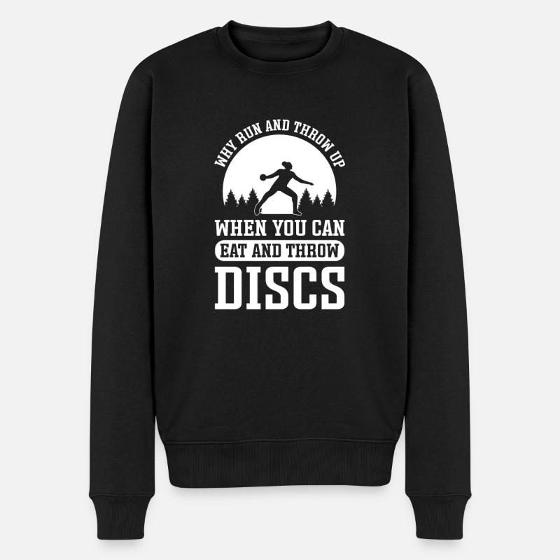 Pourquoi run - Pull Premium bio Homme - noir