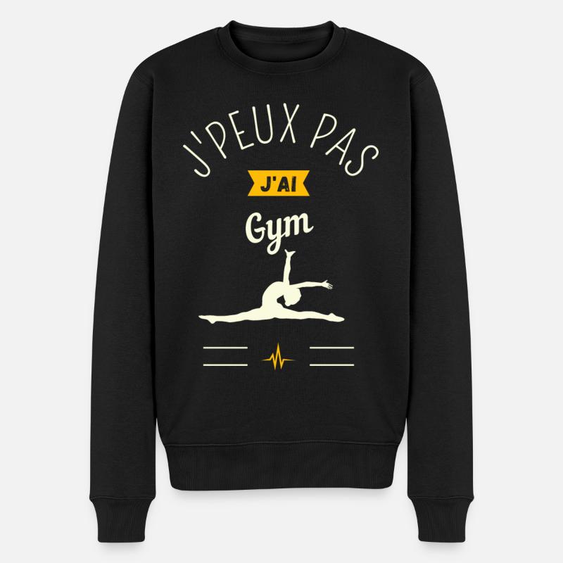 J'Peux Pas J'AI Gym - Pull Premium bio Homme - noir