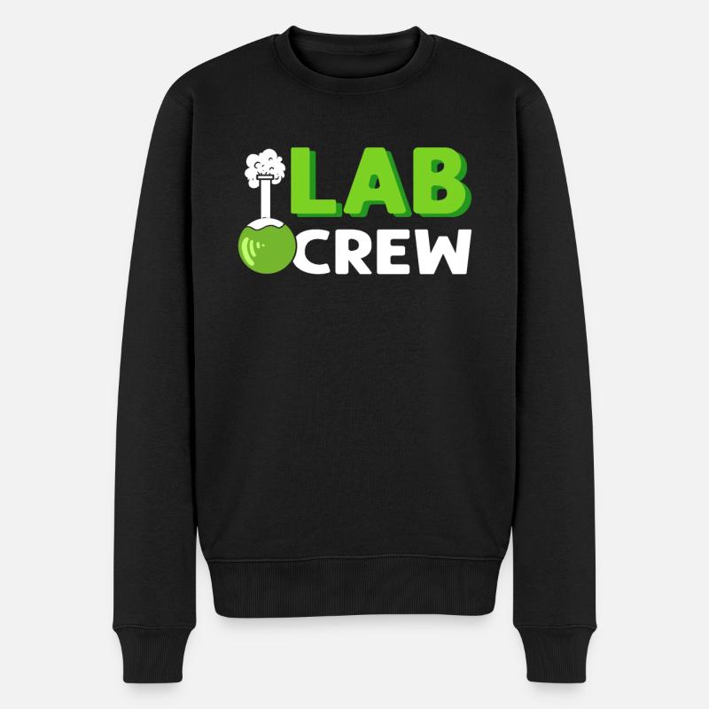 Équipe de laboratoire. - Pull Premium bio Homme - noir