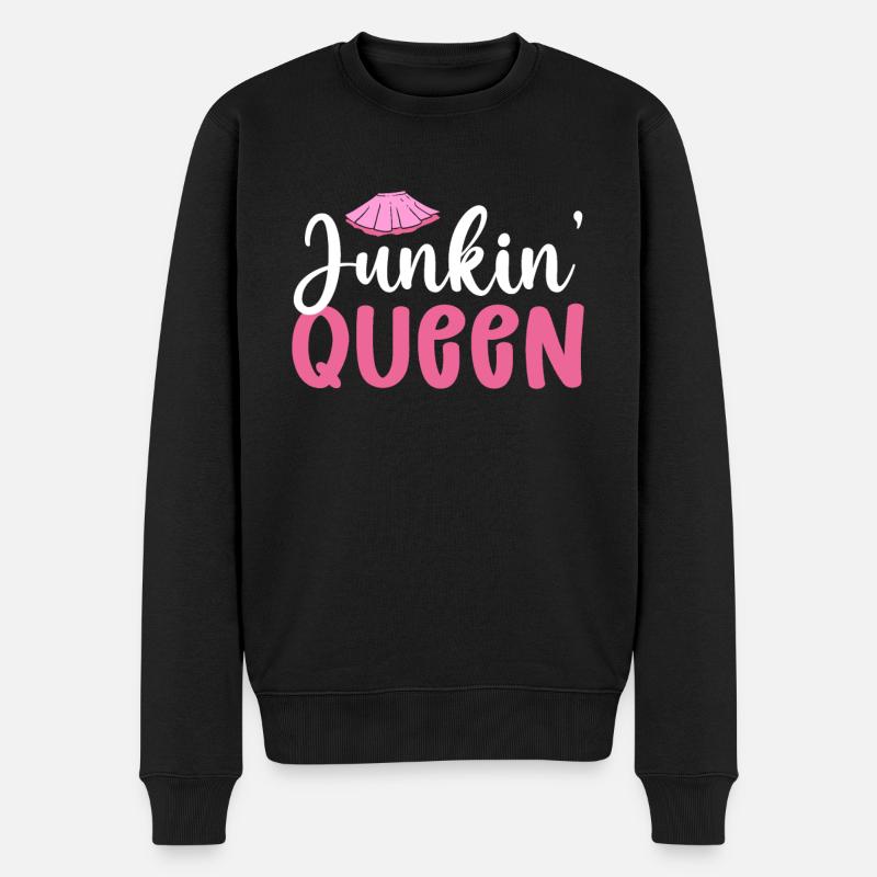 Reine junkin. Activité d’épargne - Pull Premium bio Homme - noir