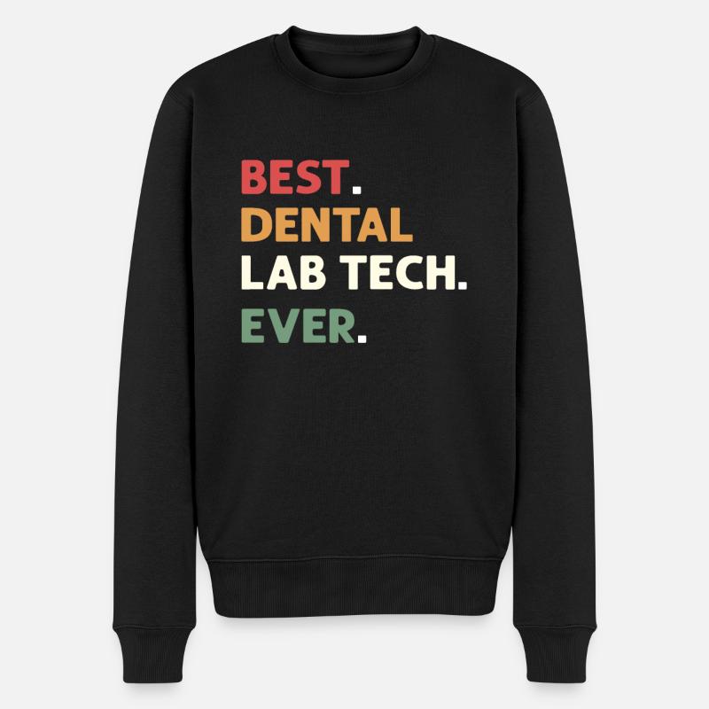 Meilleur. Laboratoire dentaire Tech. Je. Technicien dentaire - Pull Premium bio Homme - noir