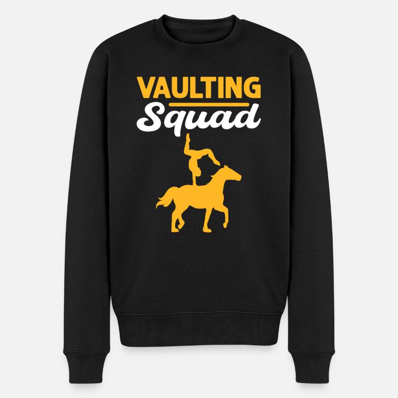 Rangsequad - Männer Premium Bio Pullover - Schwarz