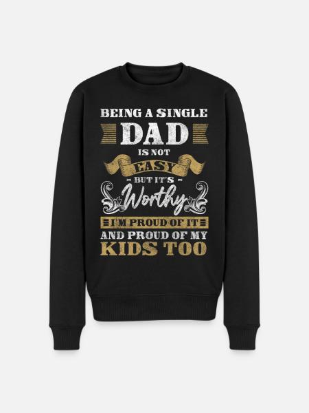Parents Solo Sarcasm - Men's Premium Organic Jumper - black