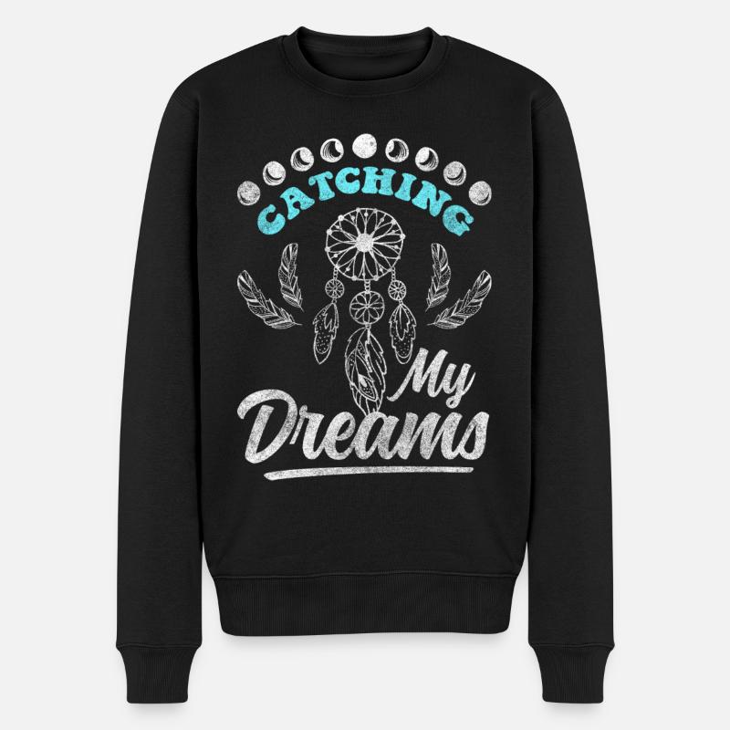 Formes magiques Pouvoirs - Pull Premium bio Homme - noir