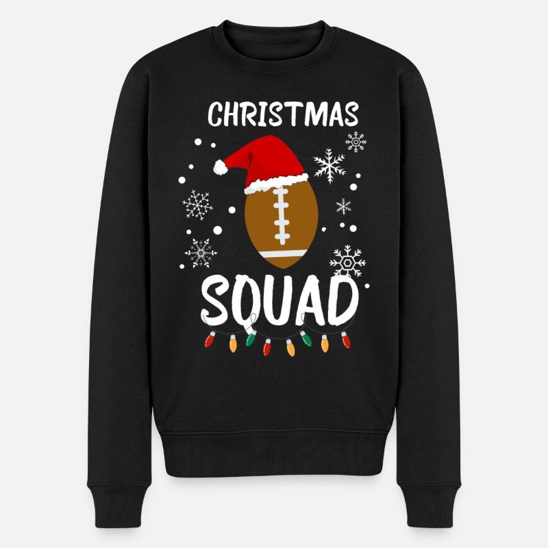 Équipe de Noël - Pull Premium bio Homme - noir