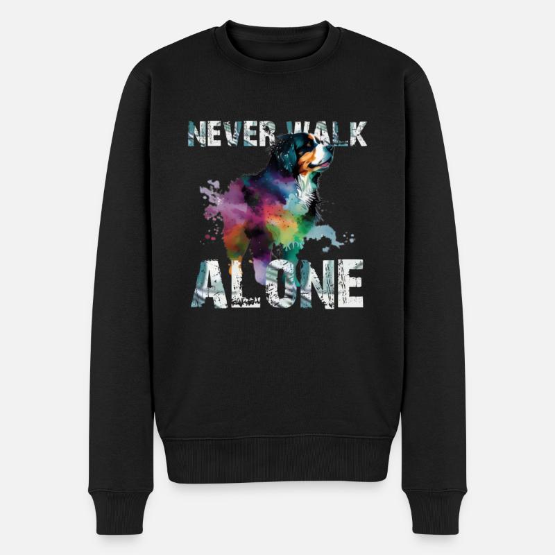 Bouvier bernois - Pull Premium bio Homme - noir