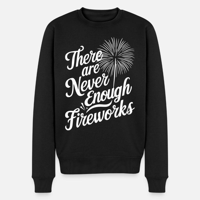 Pyrotechnics Fireworks Pyrotechnics - Men's Premium Organic Jumper - black