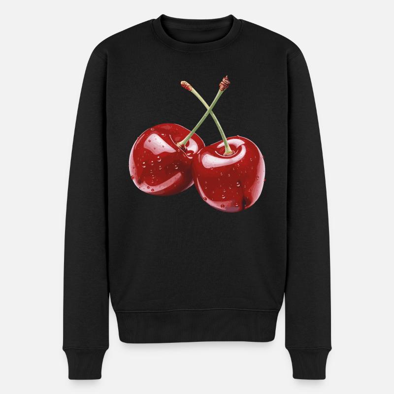 Cerise - Pull Premium bio Homme - noir