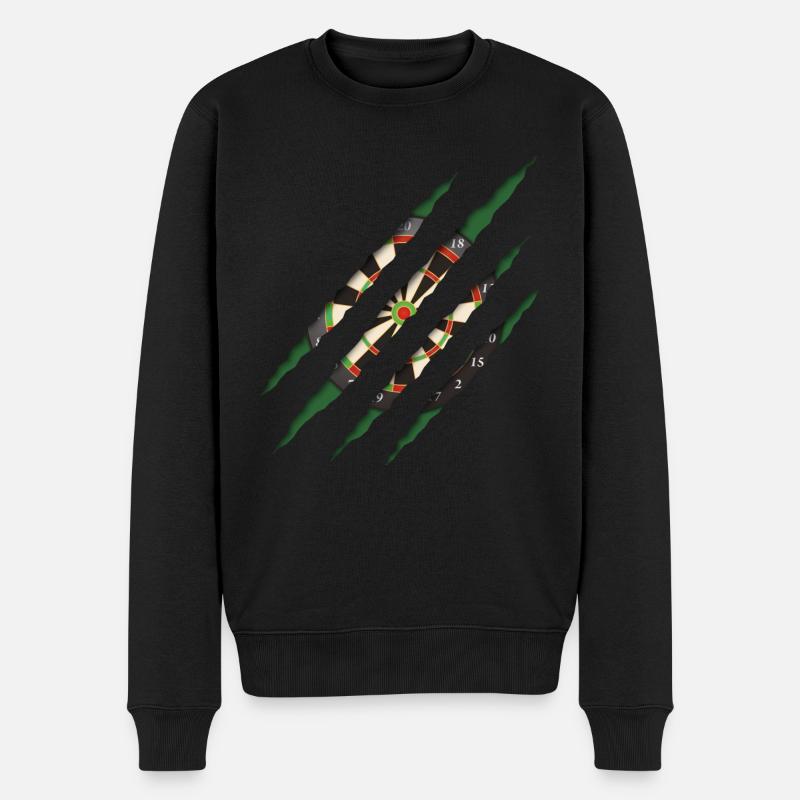Fléchettes, fléchettes - Pull Premium bio Homme - noir