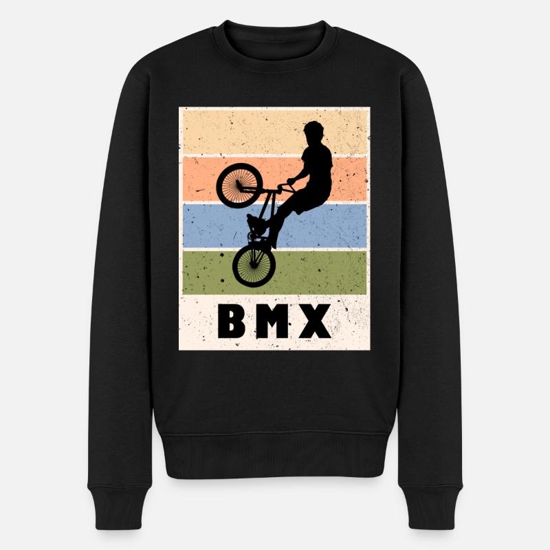 BMX - Pull Premium bio Homme - noir