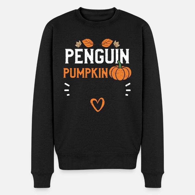 Penguin Pumpkin - Pumpkin - Pull Premium bio Homme - noir