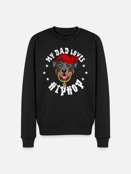 ROTTWEILER - Men's Premium Organic Jumper - black