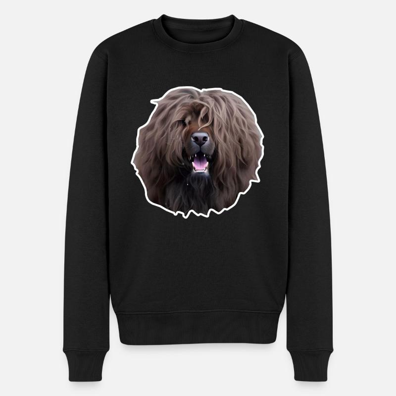 Barbet - Pull Premium bio Homme - noir