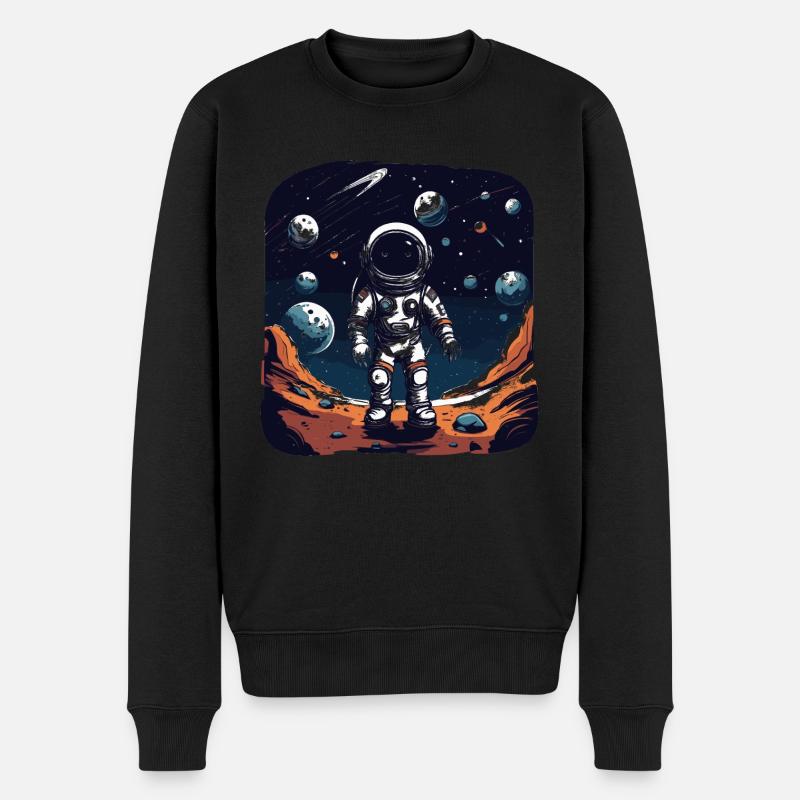 L’astronaute - Pull Premium bio Homme - noir
