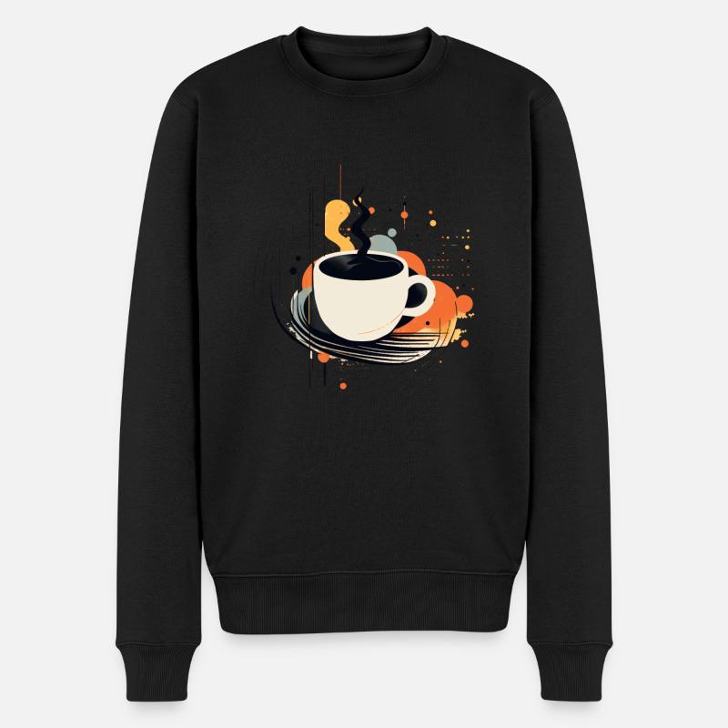 Tasse de café - Pull Premium bio Homme - noir